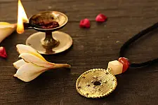 आराधना | Aradhana ✺ Brass Necklace { 8 }